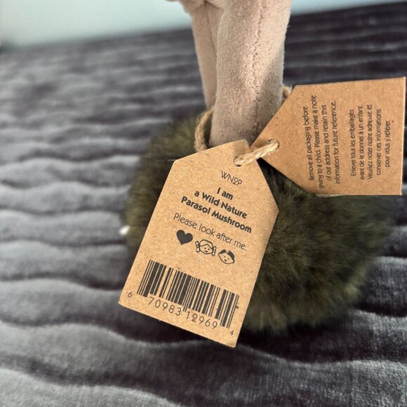 RARE Jellycat Wild Nature Parasol Mushroom BNWT - Picture 3 of 4